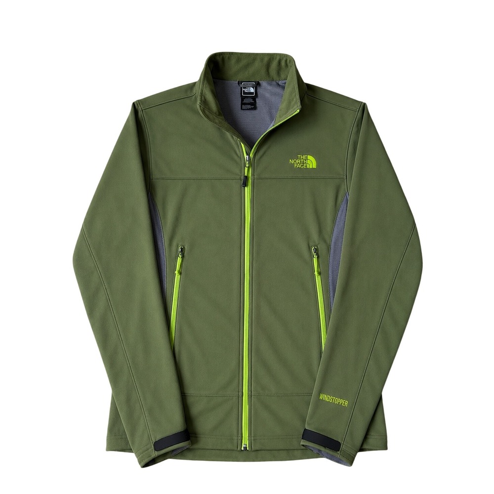 THE NORTH FACE MEN'S JACKET Windstopper CIPHER HYBRID Gorpcore Green Large‎